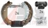 PEUGE 42418J Brake Shoe Set
